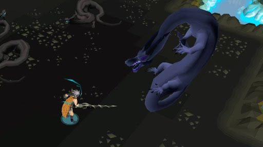 Dragon Hunter Lance is a common pick to fight OSRS Wyrms